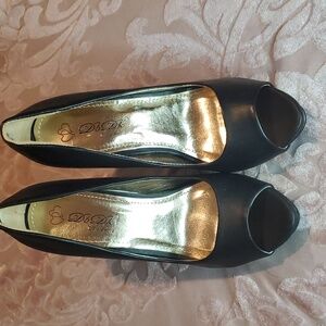 DbDk Fashion Black/Gold Heels